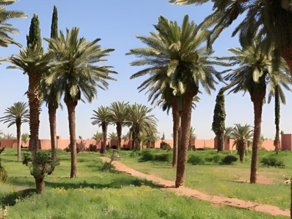 5-hectare melkia land available for sale in Marrakech