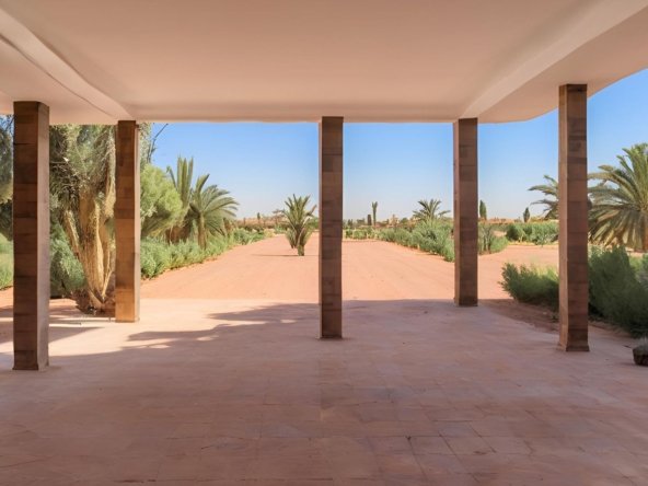 5-hectare melkia land available for sale in Marrakech