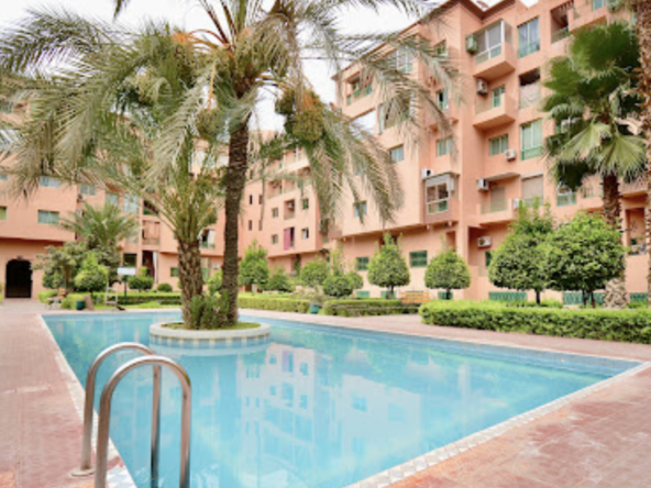 furnished-apartment-105m2-for-sale-pool-view-gueliz 2