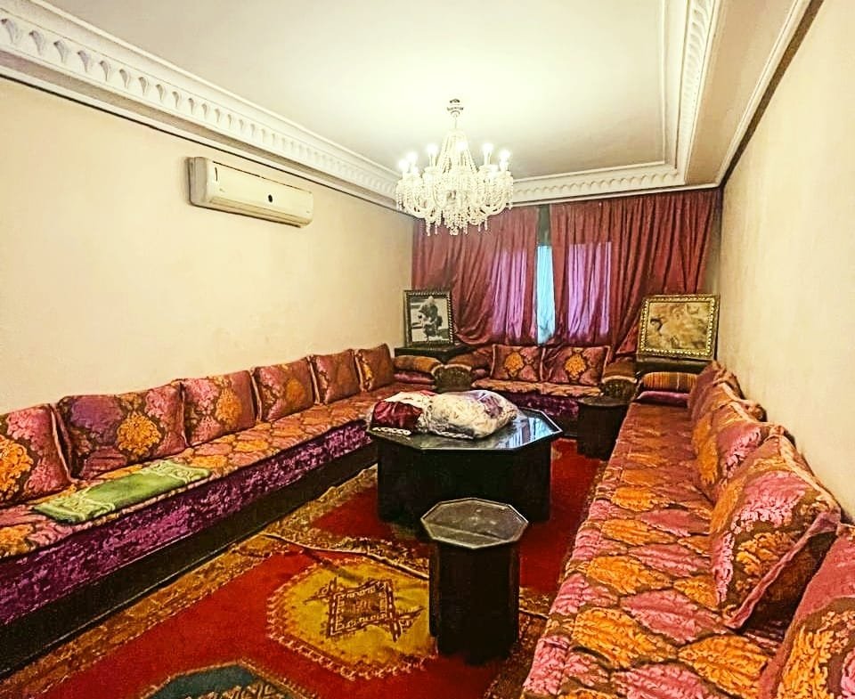 Fully furnished 90m² apartment in Gueliz residence for sale